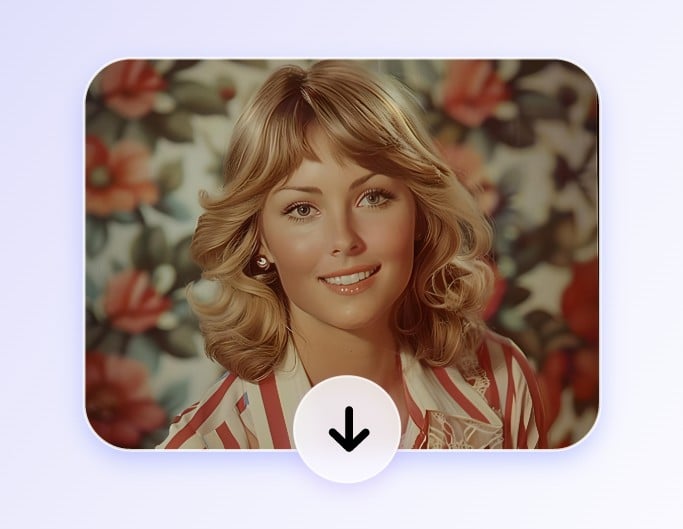 Step 3 download the colorized photo in high quality