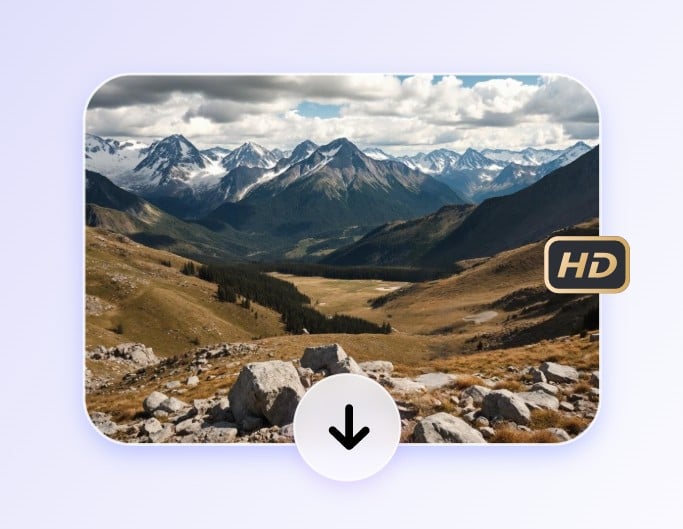 Step 3 download your photo with clean background in high quality for free