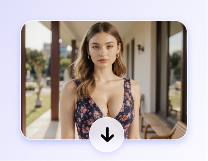 Step 3 to preview and download the boob enlarged picture