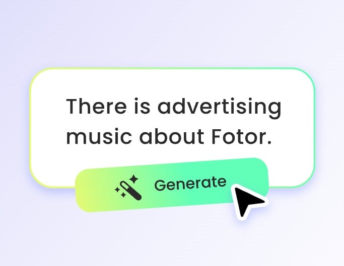 Step one enter a text prompt about the jingle you want
