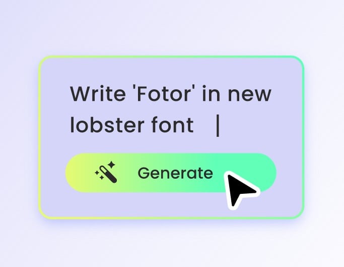 Step one to enter prompt for ai gont generation