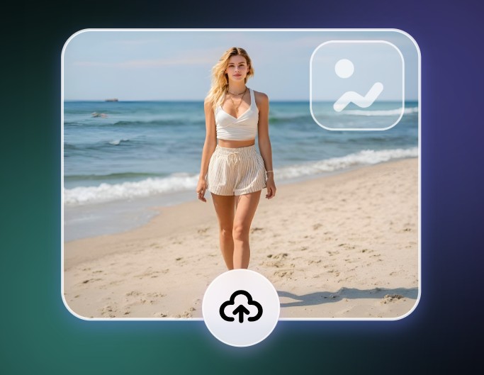 Step one to upload a photo