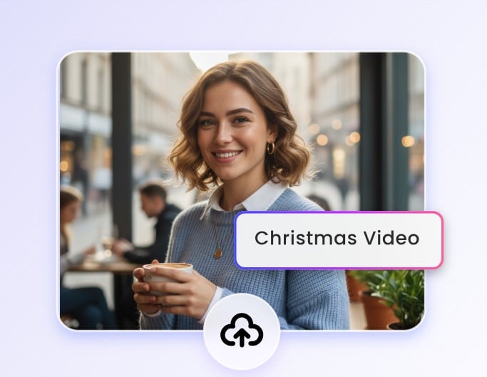 Step one to upload photo and prompt