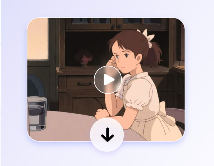 Step three to download the ghibli video