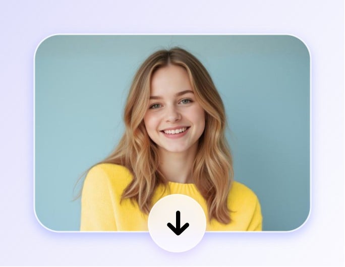 Step three to download the picture after color change