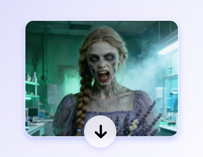 Étape 3 télécharger la photo zombie