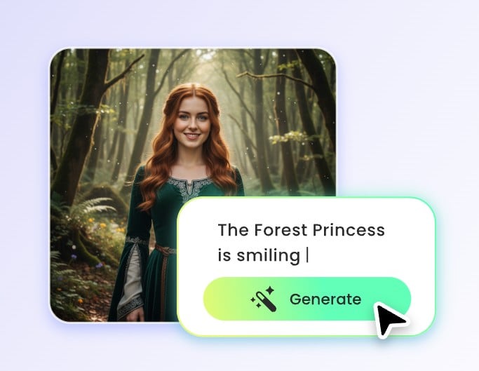 Step two enter a text description of your story
