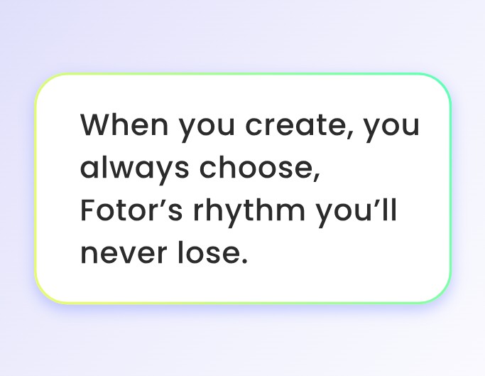 Step two generate two lines of jingle lyrics with fotor jingle maker