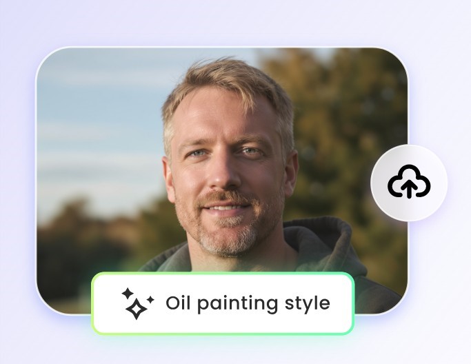 Step two to input your prompt and image