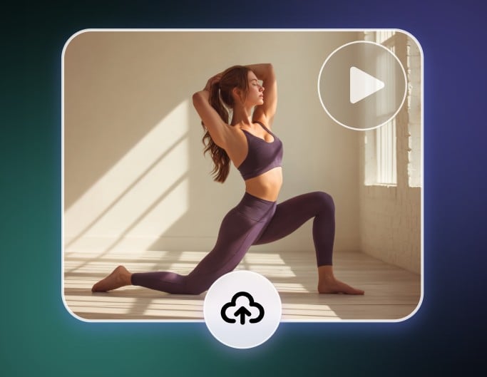 Step two to upload the reference video