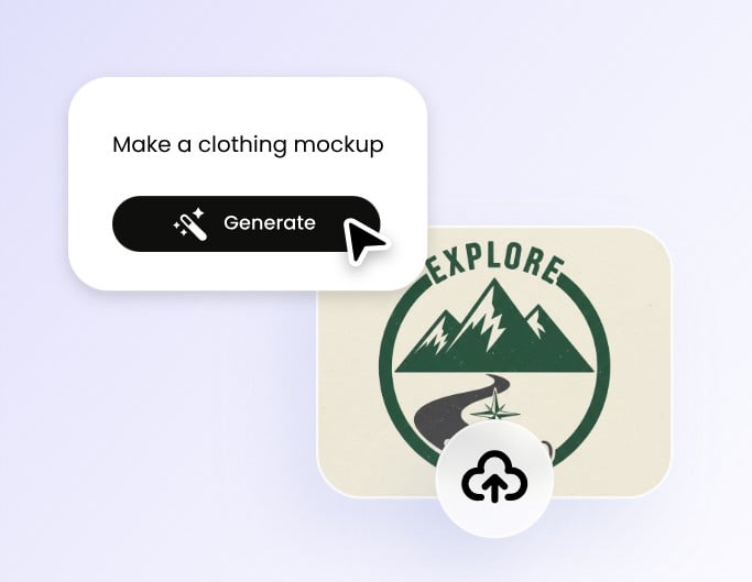 Step1 upload a logo to fotor online clothing mockup generator