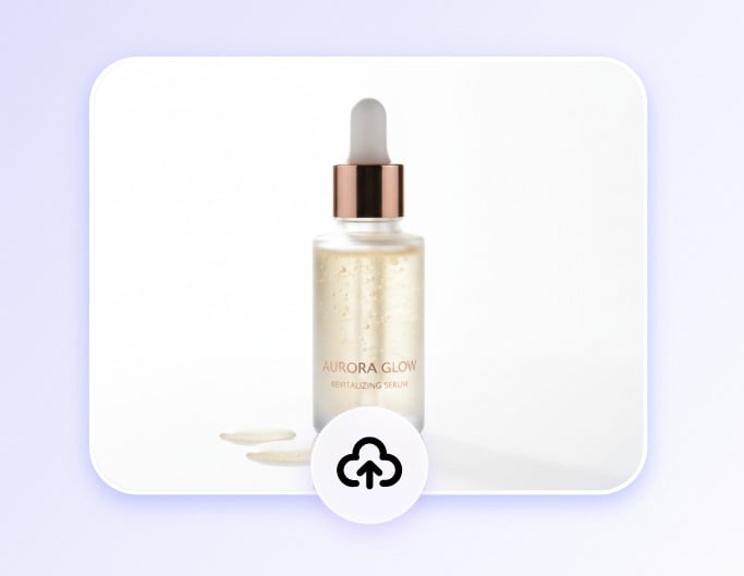 Step1 upload your product picture to fotor ai product photography generator