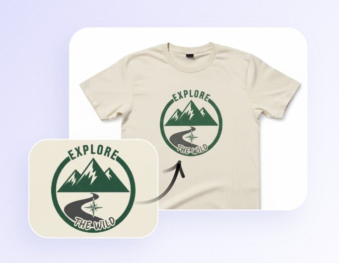 Step2 make a clothing mockup for free