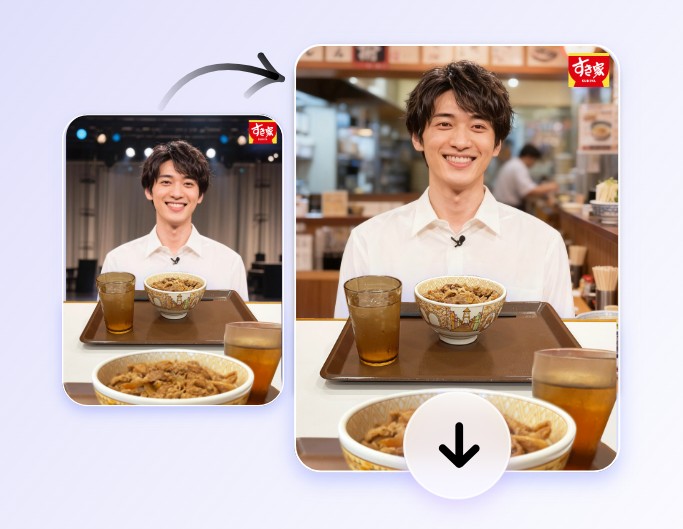 すき家の背景に変更する