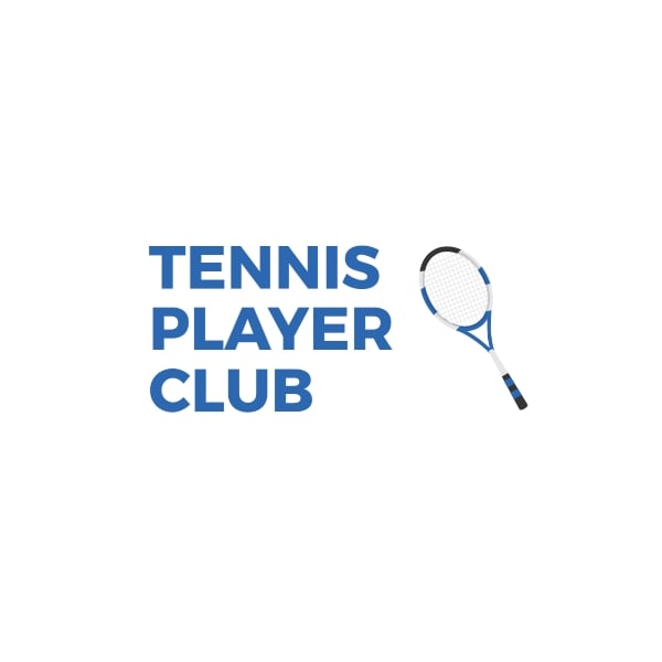 Tennis club logo for hoodie design