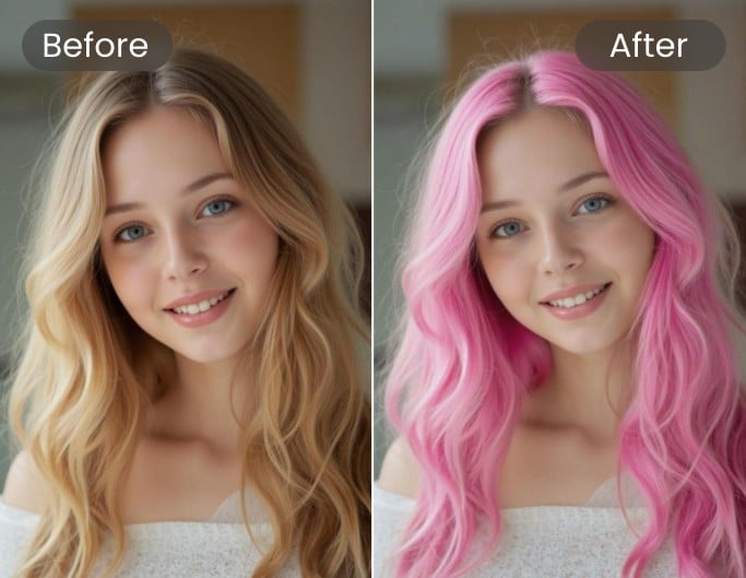 Try out new hair colors