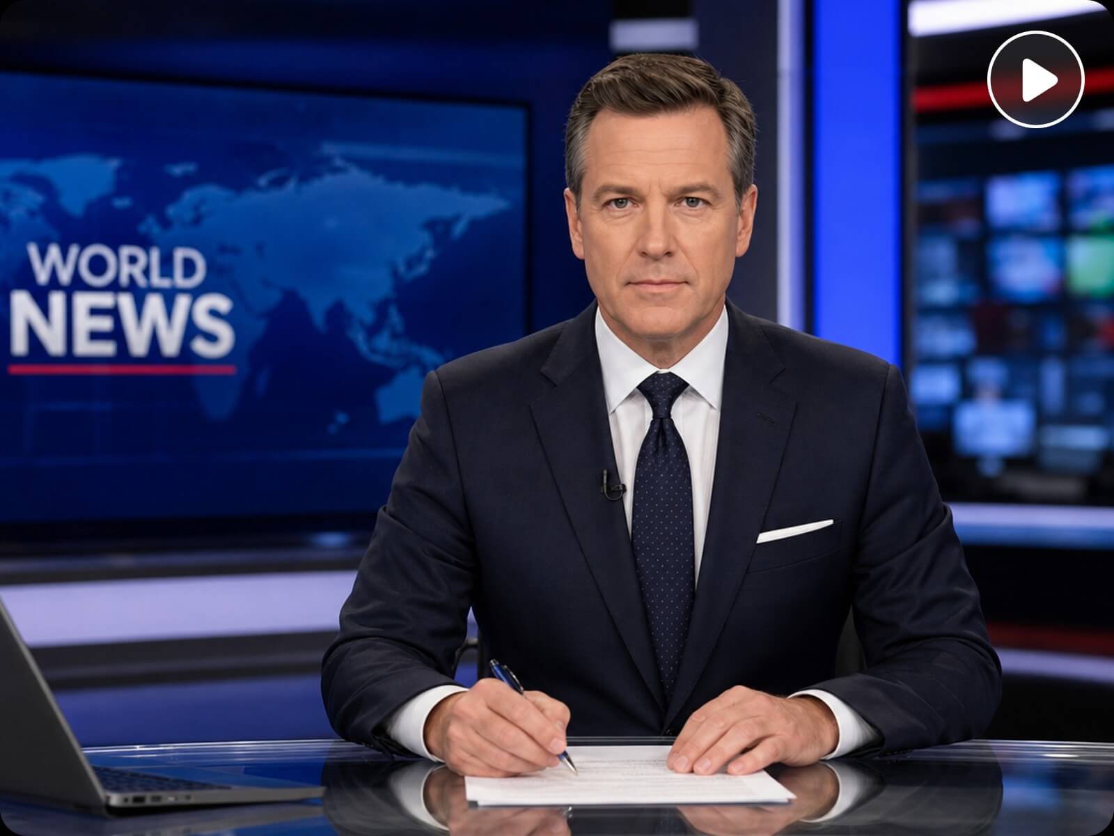 Turn an article into a news report video