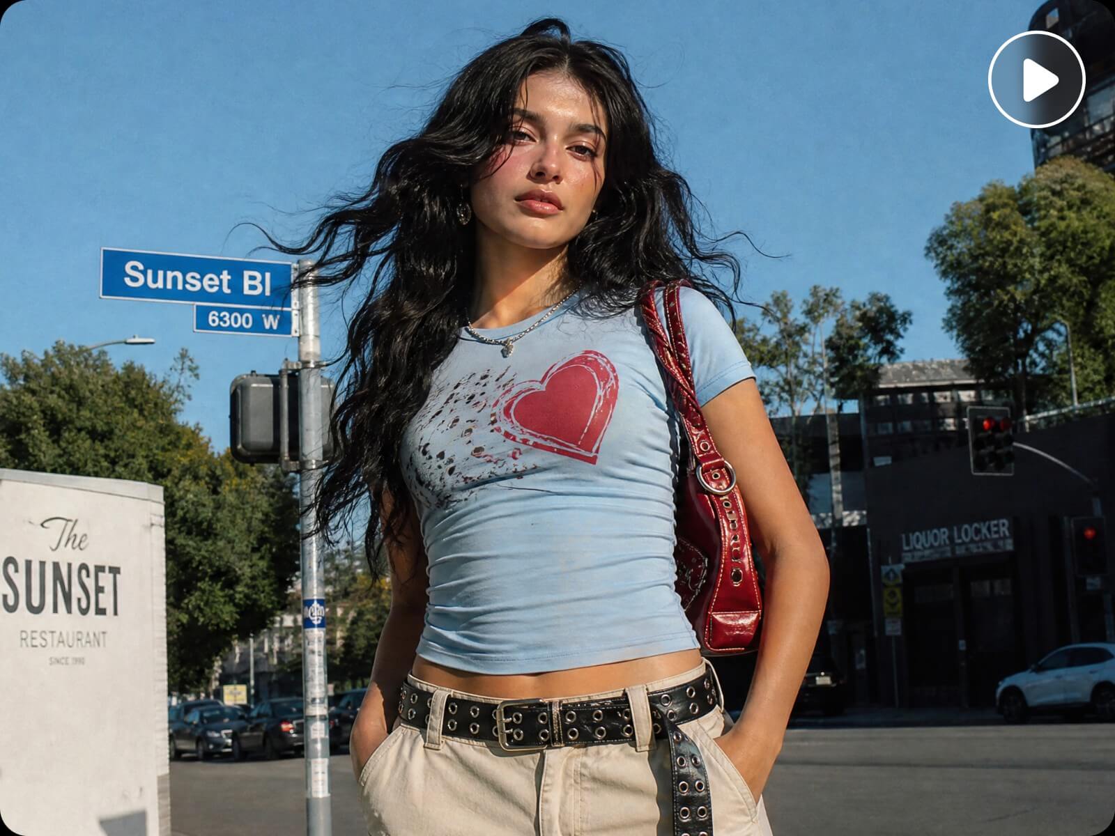 Turn an article into a social media video featuring a beautiful woman