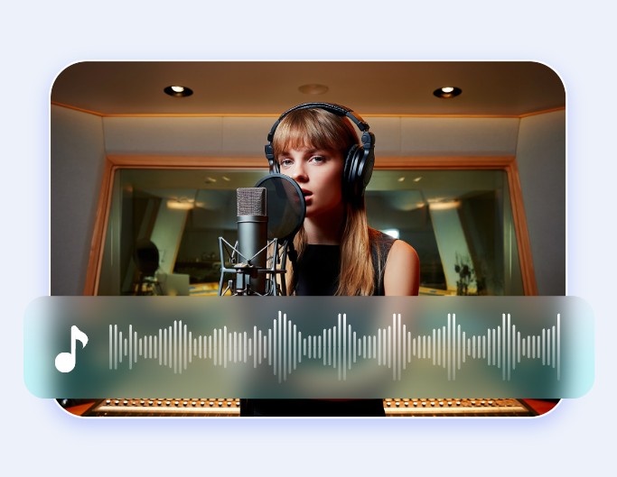 Turn lyrics to song for social media content with fotor lyrics to song ai