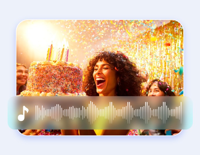 Turn personal story or wishes into song as a surprise for friends with fotor lyrics to song ai