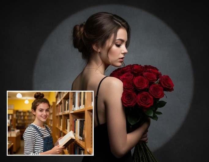 prompt de Rose noire