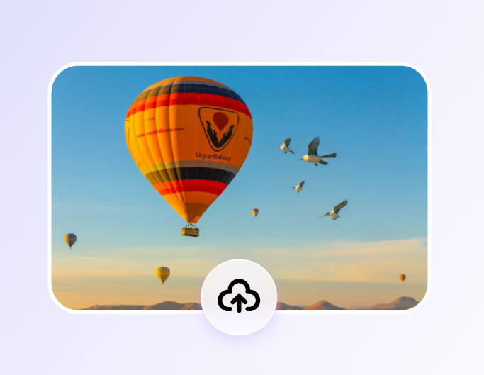 Upload images to Fotor AI clearer