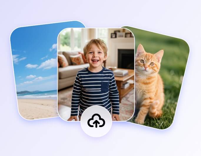 Upload images you want to edit to Fotor free online AI photo editor