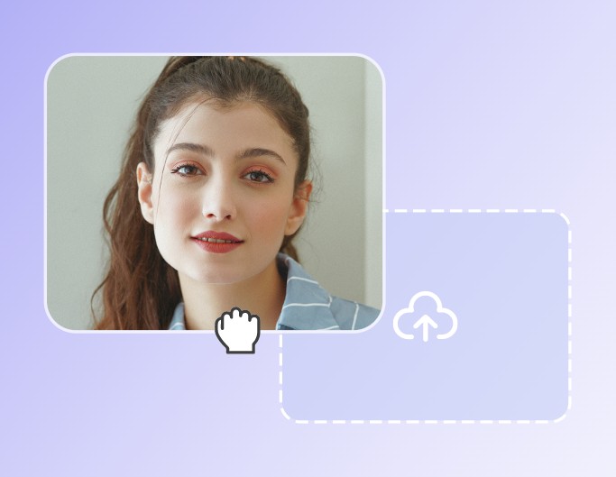 Upload the female photo