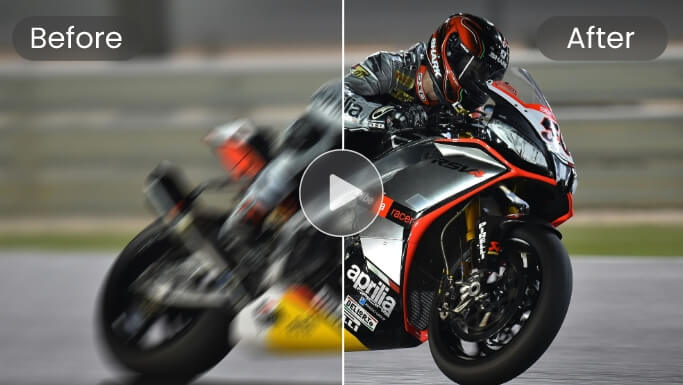 Fotorでモーションブラーがかかった動画を4Kにアップスケールする