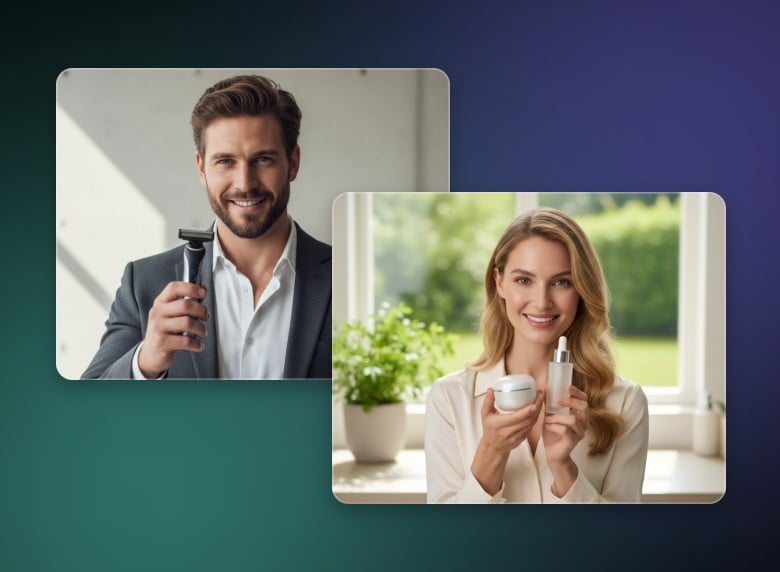 Use Fotor ai face generator to make marketing visuals