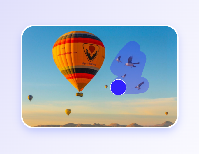 Use ai cleaner to brush your unwanted objects or people