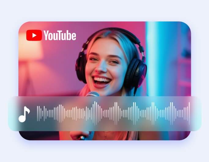 Use ai music as the background music for a youtube social media video