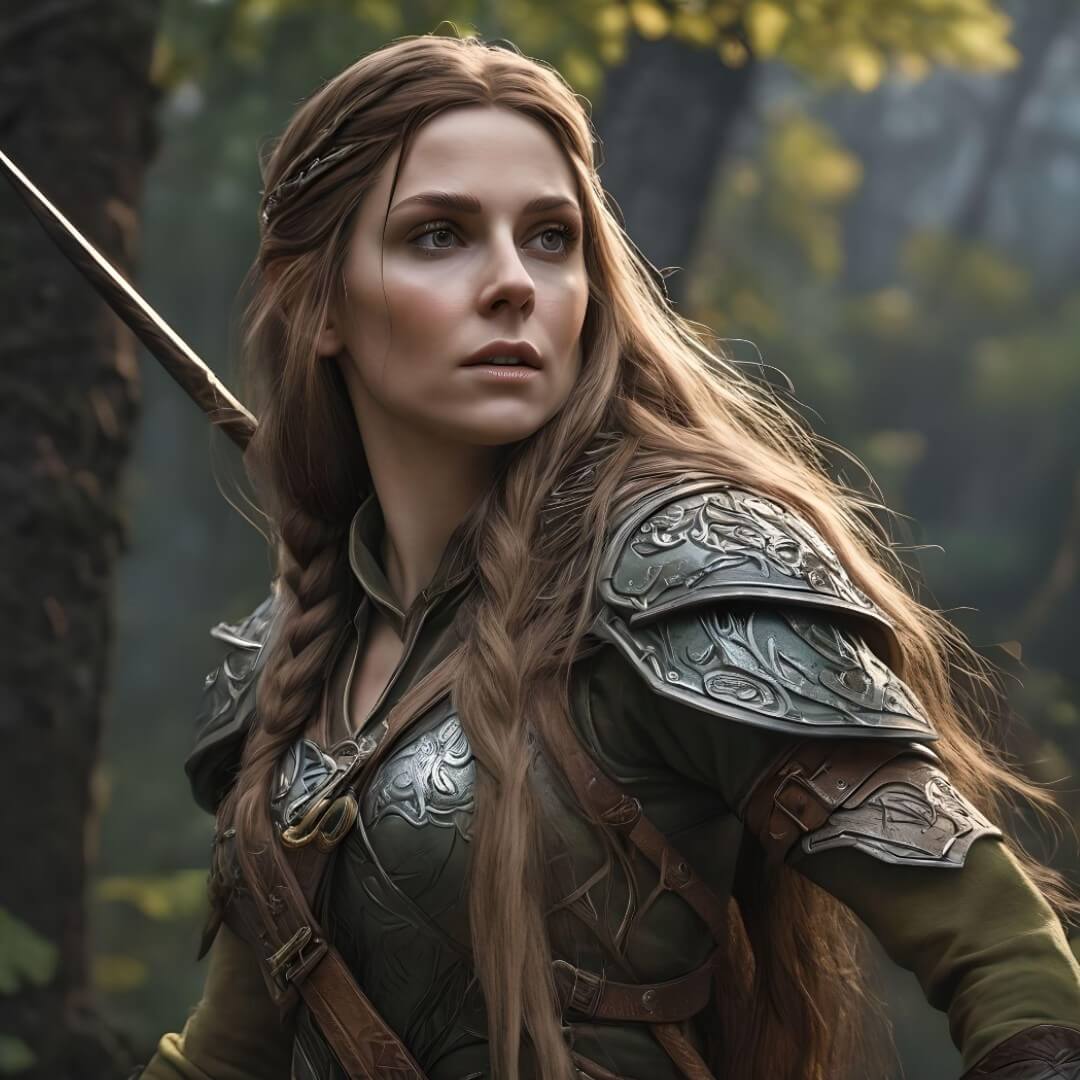 Use ai to generate fantasy art character or female as you like in fotor