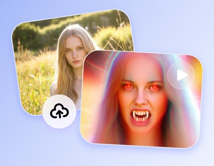 Use fotor halloween filter for AI Halloween clip art generation