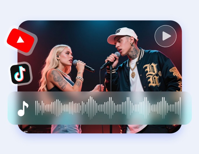 Use rap music in social media content