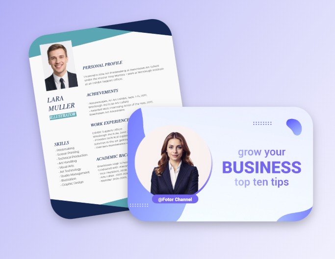 Use resume photos for linkedin and job platform profiles