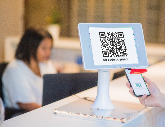 Use upi qr code in hotel