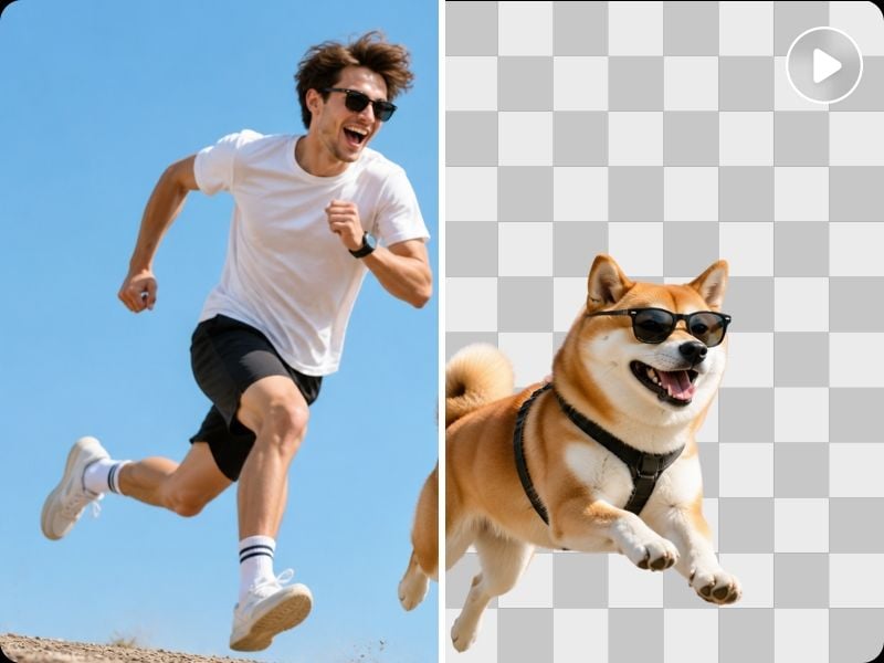 Video hintergrund entfernen mit ki
