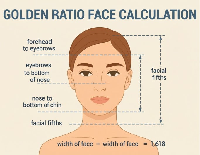 顔の黄金比とは