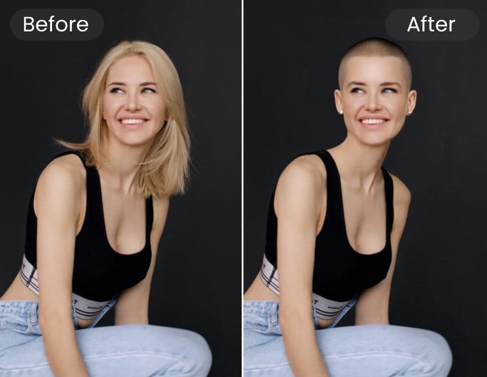 KI Frisuren Wechsler von Fotor