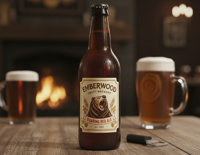 Étiquette de bière