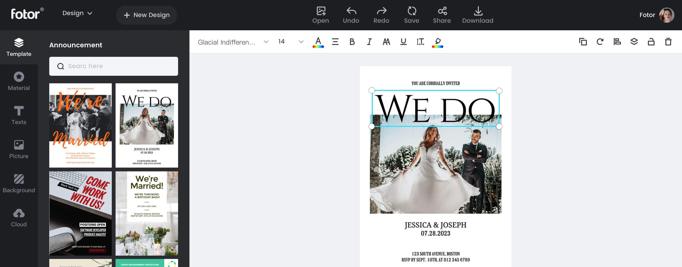 Announcement Maker Design Professional Announcement Online in Minutes