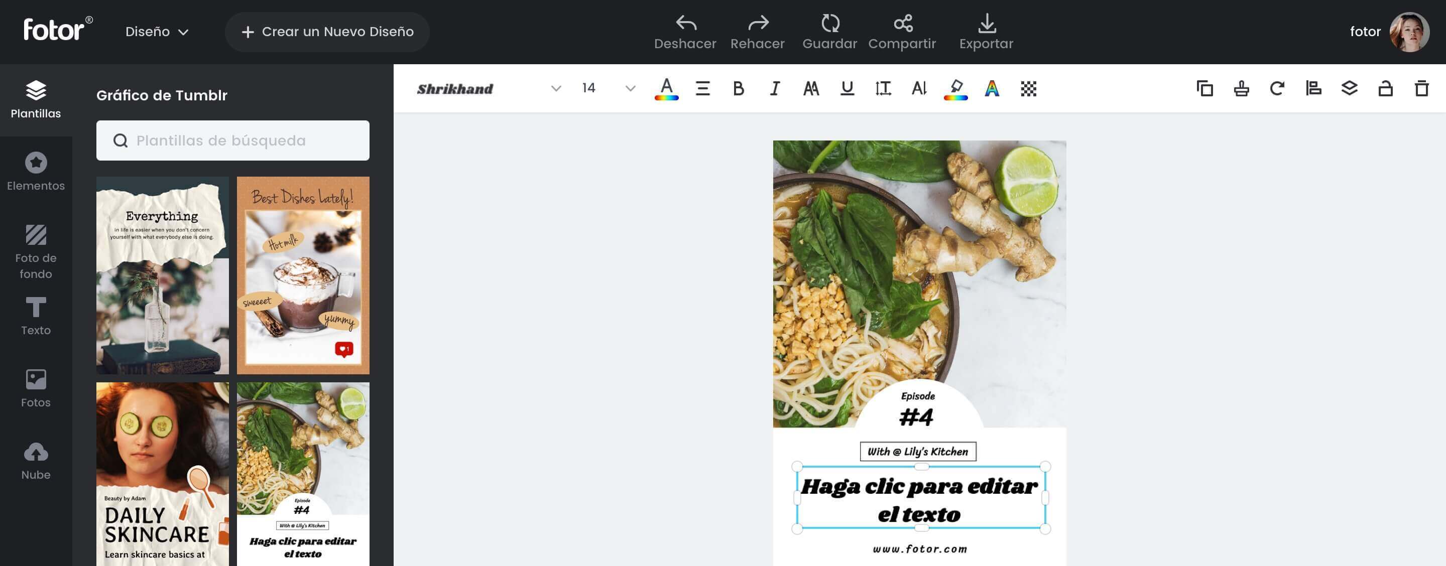 Tumblr graphic guide es