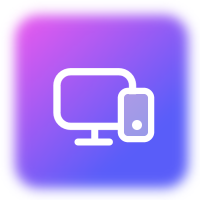 Desktop and mobile devices supported icon