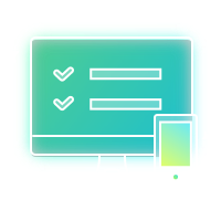 Icône de multi-appareils pris en charge
