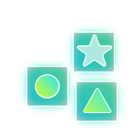 Diverse ai video styles icon