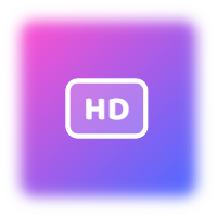 Purple gradient hd icon