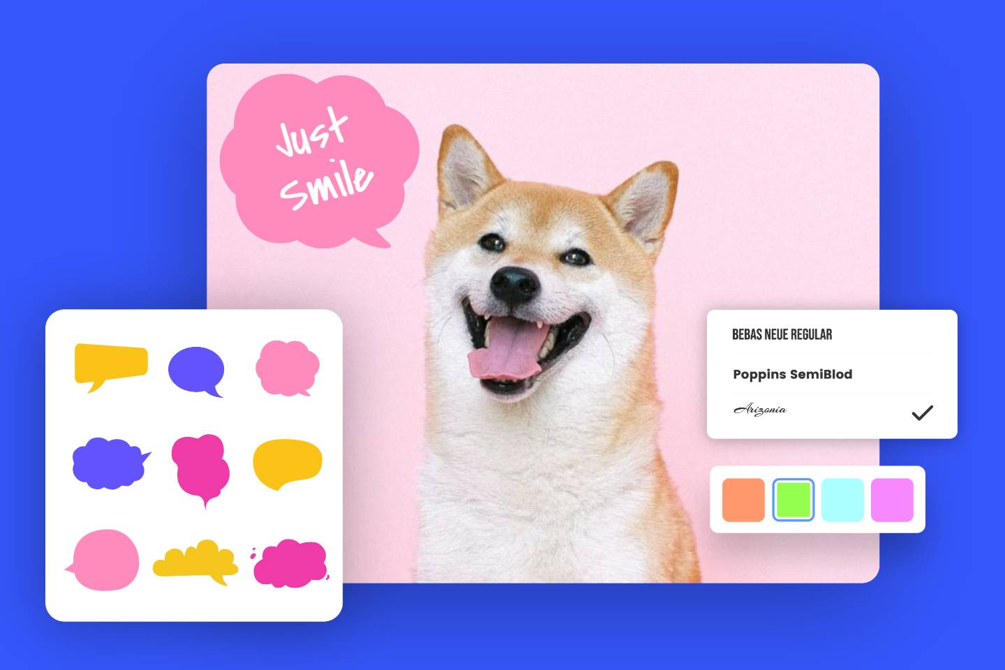Ajoutez une bulle de dialogue sur une photo en ligne en quelques secondes avec le générateur gratuit de Fotor