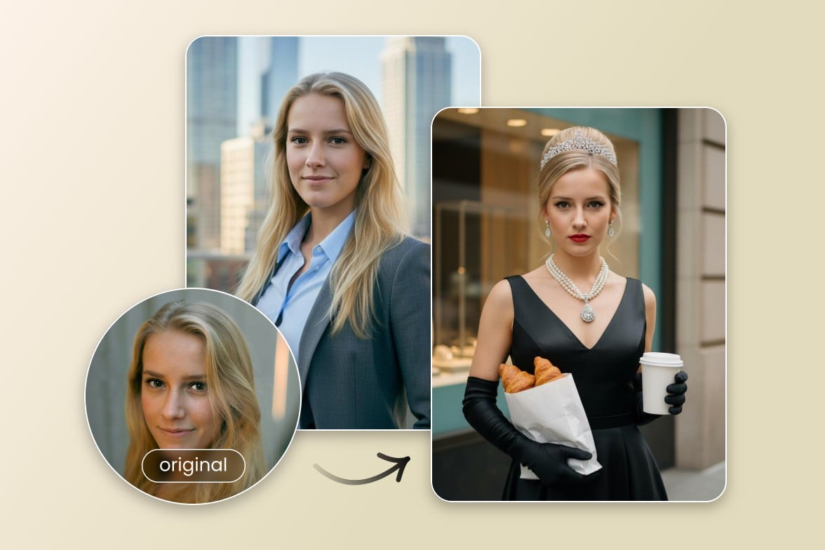 Banner image for fotor ai portrait generator from photo feature page
