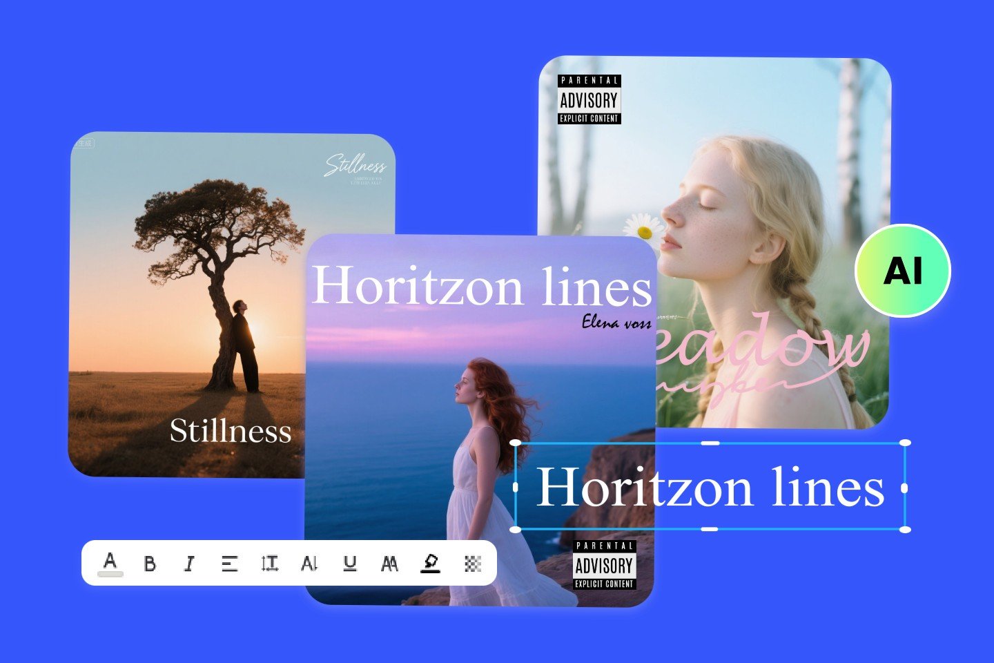 Banner image for fotor parental advisory album cover maker